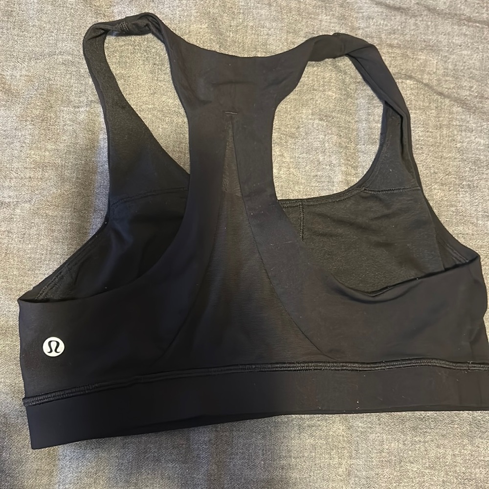 lululemon athletica Black Sports Bra